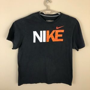 Nike Tee Shirt Mens XL Better World Graphic Spellout Short Sleeves